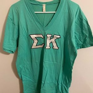 Sigma Kappa Letter Shirt